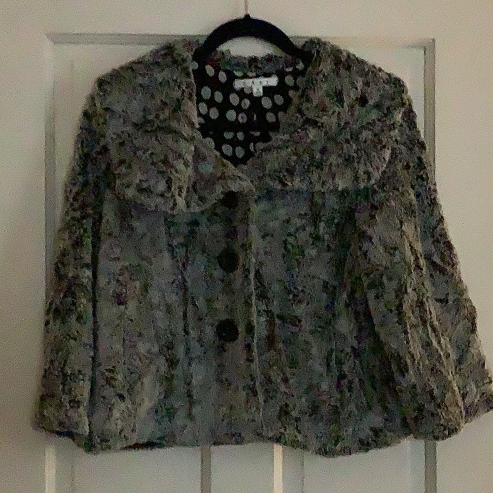 CAbi Faux Fur Jacket